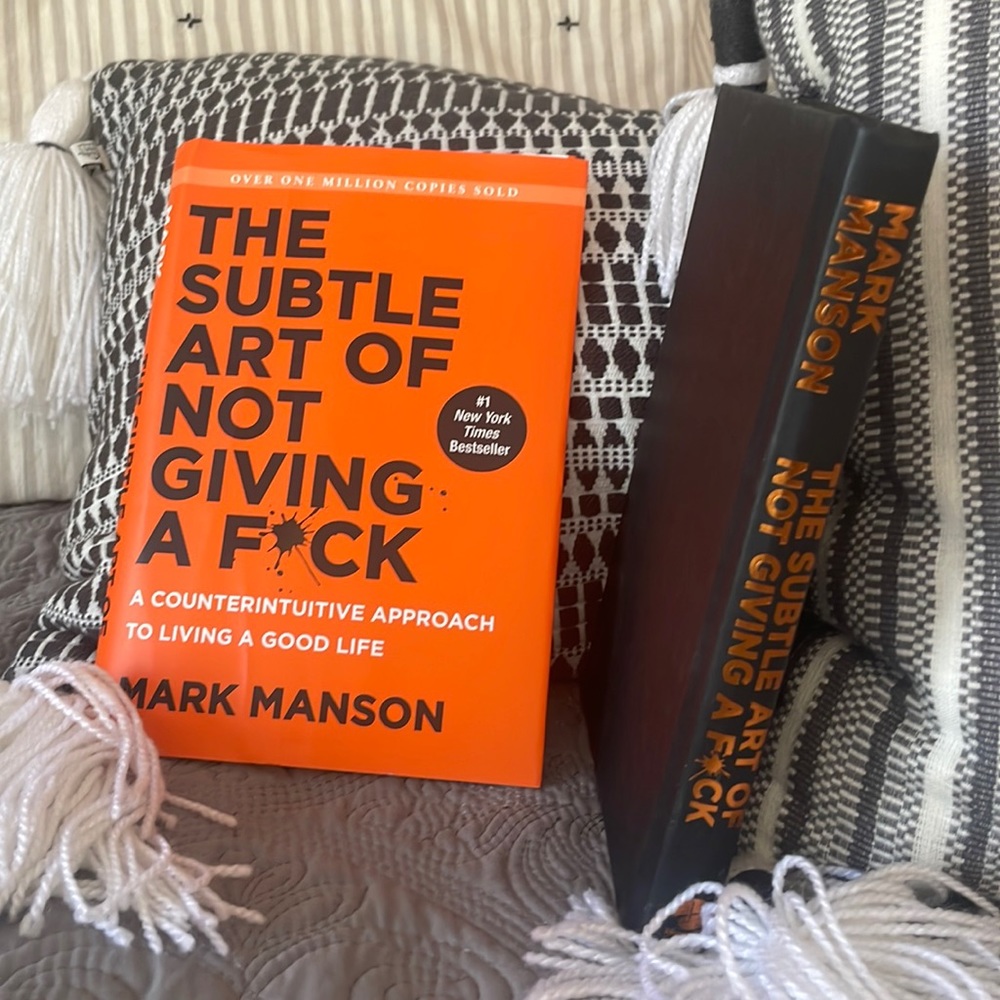 The subtle art of not giving a f*ck book